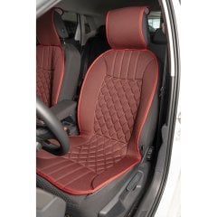 Hyundai Tüm Modellerine Uyumlu Space Elegance Minder 2'li Set Kırmızı Renk