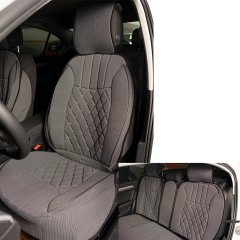 Renault Tüm Modellerine Uygun Space Elegance 5'li Oto Koltuk Minderi Gri Renk