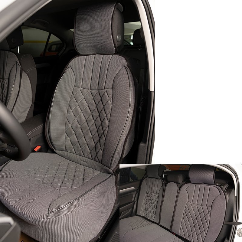 Seat Tüm Modellerine Uygun Space Elegance 5'li Oto Koltuk Minderi Gri Renk