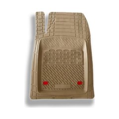 Havuzlu 3D Safir Paspas Kaymaz Taban Ayak Dayama Dilli Bej Renk Renault 19 Europa