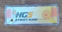 Hgs Etiket Kabı Yeni Model Yeni Etikete Göre Uyumlu Ebat (11CM * 4.5cm)  10 Adet