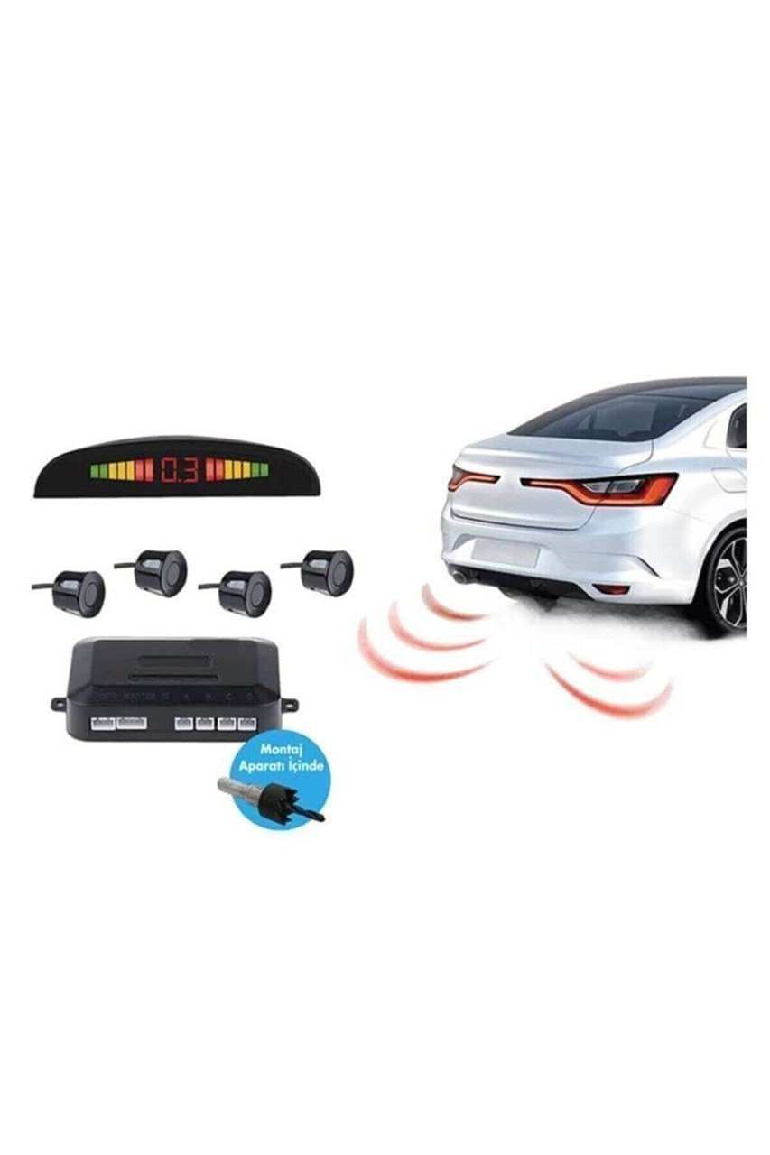 Park Sensörü Türkçe Konuşan Led Göstergeli Siyah Lensli Renault Clio 3