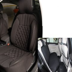 Cadillac Tüm Modellerine Uygun Space Elegance 5'li Oto Koltuk Minderi Siyah