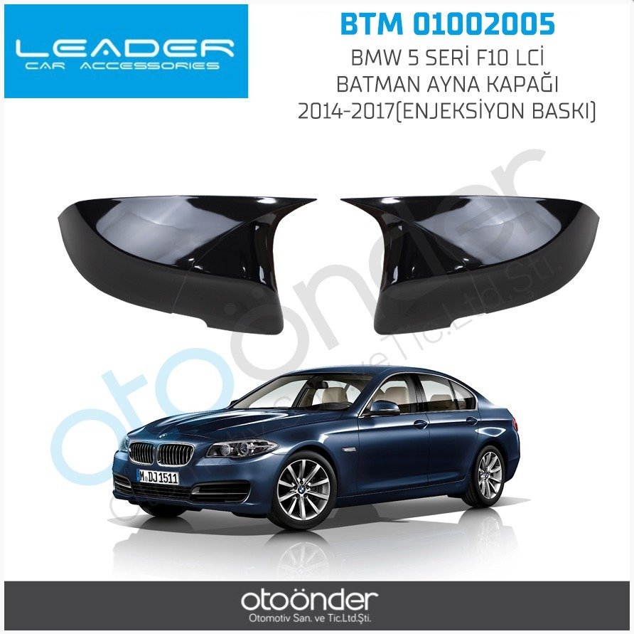 BMW 5 SERİ F10 LCİ BATMAN AYNA KAPAĞI 2014-2017(ENJEKSİYON BASKI)