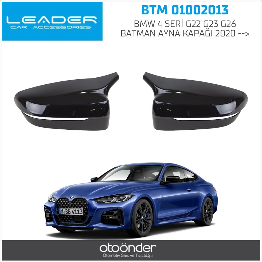 BMW 4 SERİ G22 G23 G26 BATMAN AYNA KAPAĞI 2020-->(ENJEKSİYON BASKI)