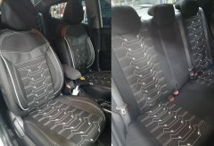 Terletmez Keten Kumaş Oto Koltuk Kılıfı Airbag Uyumlu Peugeot 309