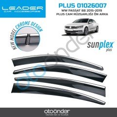 Volkswagen PASSAT B8 2015-2019 PLUS CAM RÜZGARLIĞI ÖN ARKA