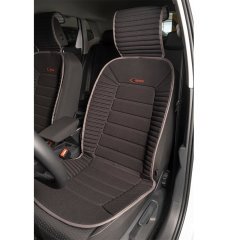Suzuki Tüm Modellerine Uyumlu Space Bumerang Minder 2'li Set Gri Şeritli