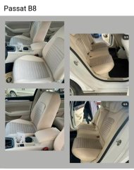 Peugeot 607 Araca Özel Dikim Oto Koltuk Kılıfı NanoTech Kir, Leke Tutmaz Tay Tüyü Kumaş
