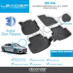3D PASPAS MERCEDES CLA VE A -SERİSİ SİYAH