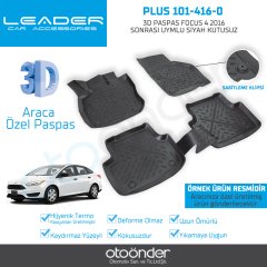 3D PASPAS FOCUS 4 2016 SONRASI UYMLU SİYAH