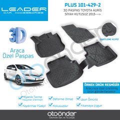 3D PASPAS TOYOTA AURİS SİYAH KUTUSUZ 2013---