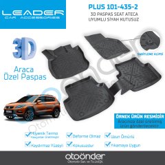 3D PASPAS SEAT ATECA UYUMLU SİYAH