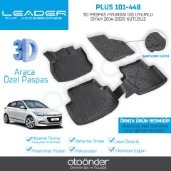 3D PASPAS HYUNDAI İ20 UYUMLU SİYAH 2014-2020