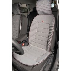 Skoda Tüm Modellerine Uyumlu Space Bumerang Minder 2'li Set Gri Renk