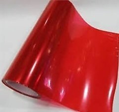 Far Stop Sis Farı Filmi Transparan Kırmızı Renk 30 cmx400 cm