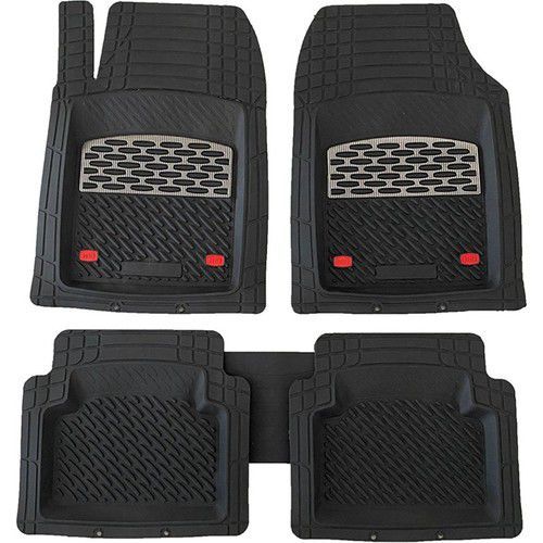 Seat Toledo Uyumlu Havuzlu 3D Safir Paspas Karbon Renk