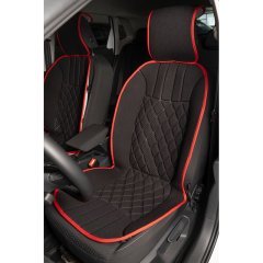 Rover Tüm Modellerine Uyumlu Space Elegance Minder 2'li Set Siyah / Kırmızı Renk