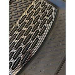 Havuzlu 3D Safir Paspas Kaymaz Taban Oem Kalite Karbon Renk Seat Facelift