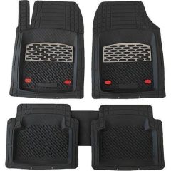 Havuzlu 3D Safir Paspas Kaymaz Taban Oem Kalite Karbon Renk Renault 21 Concorde