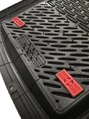 Havuzlu 3D Safir Paspas Kaymaz Taban Oem Kalite Karbon Renk Jeep Cherokee